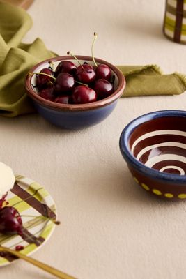 Cuencos para Snacks Damson Madder, Juego de 2