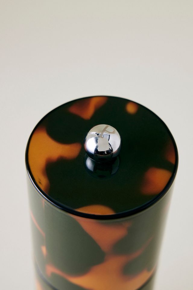 Addison Ross Faux Tortoiseshell Round Column Salt & Pepper Mill #1