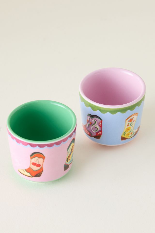 Eleanor Bowmer Electric Coast Egg Cups, Set of 2 #2