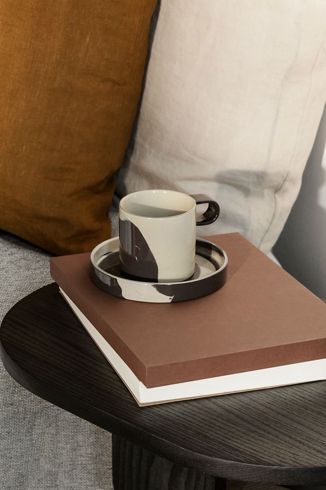 Tasse Ferm Living Inlay avec Soucoupe #1