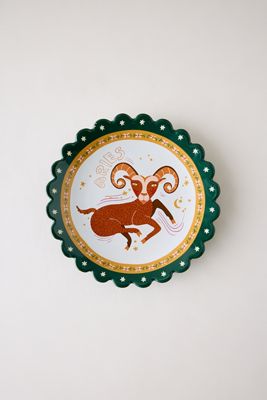 All the Luck in the World Zodiac Plate