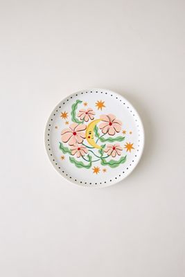 Assiette à dessert Flower Moon All the Luck in the World