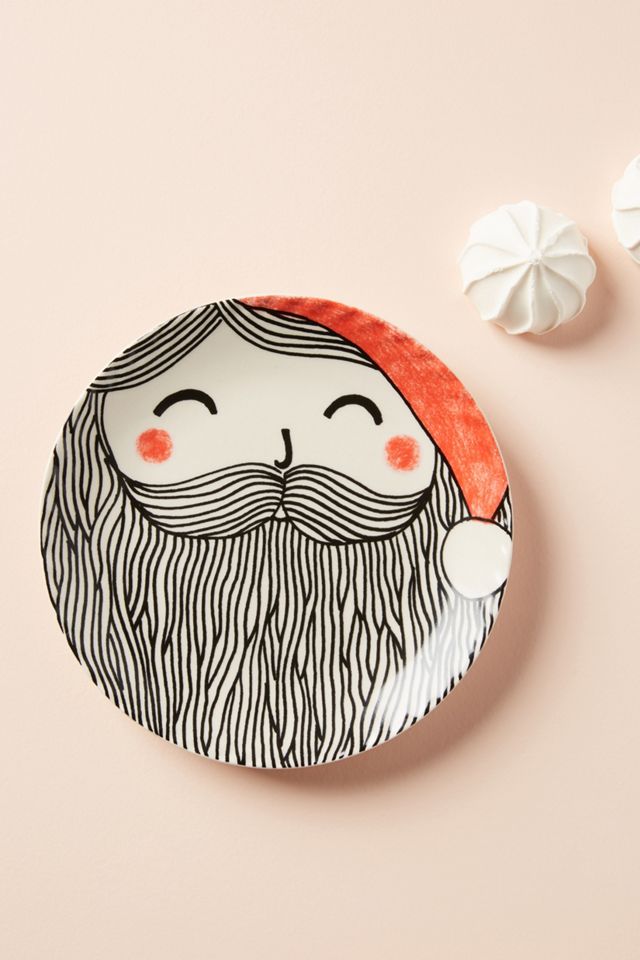 Krafty K Design Friendly Face Canape Plate #1