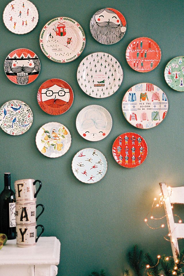Mr. Boddington's Studio Season's Greetings Dessert Plate #4