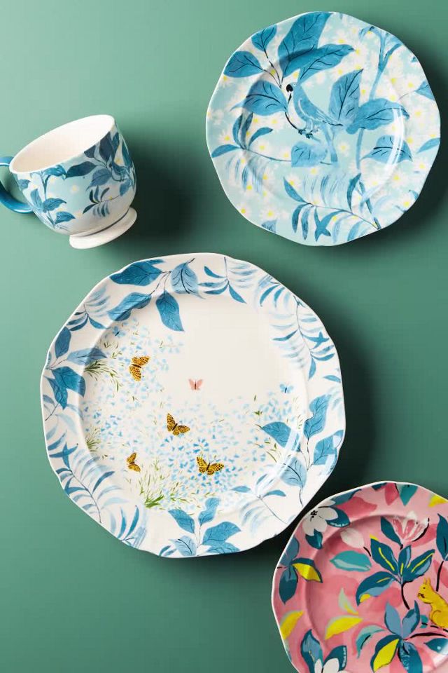 Paule Marrot Francaise Dessert Plate | AnthroHome