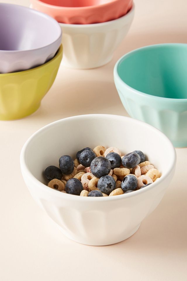 Matte Latte Bowls, Set of 6 #1