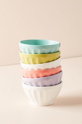 Matte Latte Bowls, Set of 6