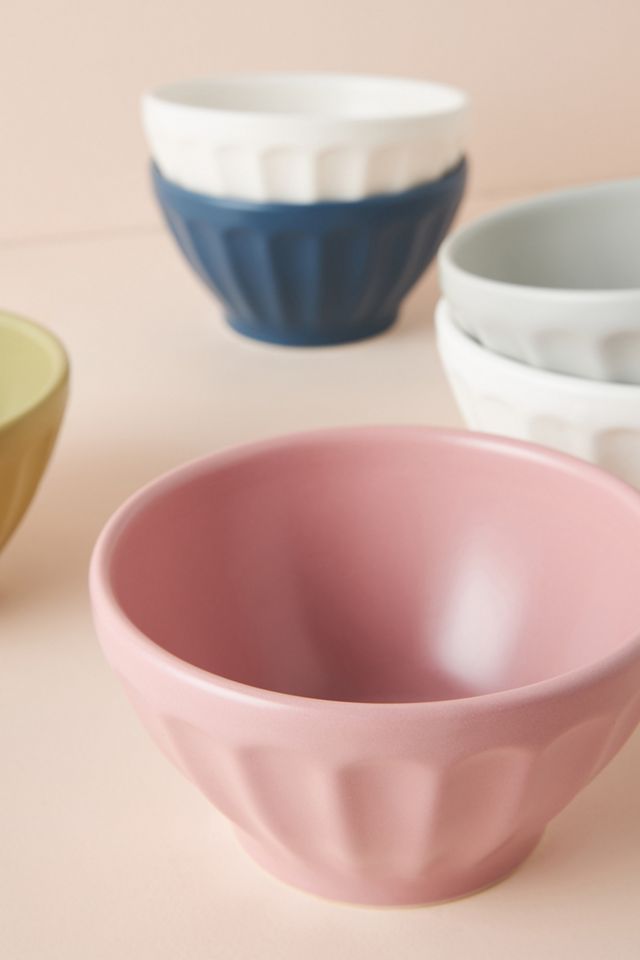 Matte Latte Bowls, Set of 6 #1