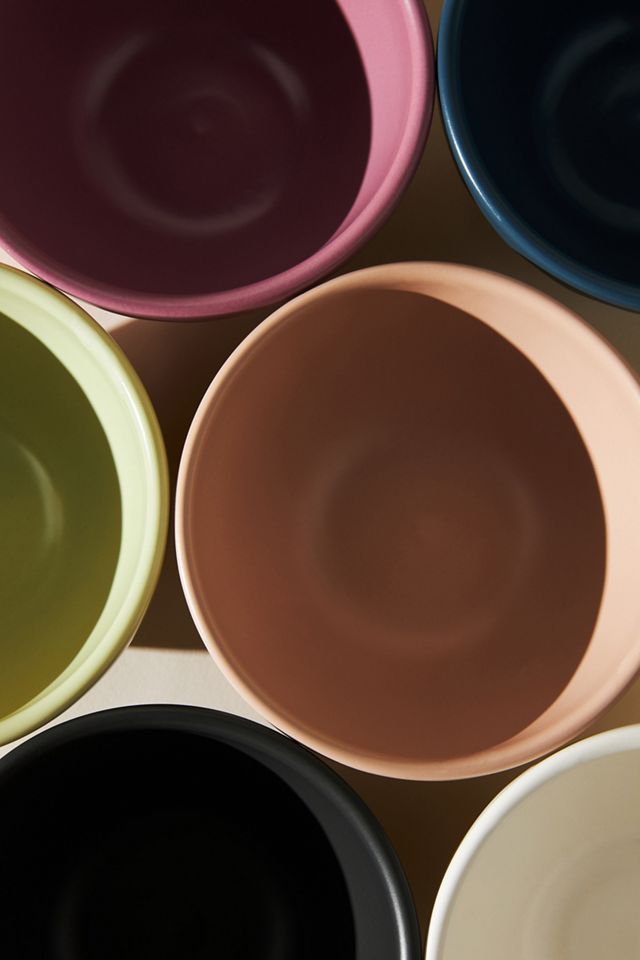 Matte Latte Bowls, Set of 6 #1