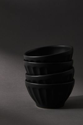 Matte Latte Bowls, Set of 4