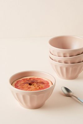 Matte Latte Bowls, Set of 4