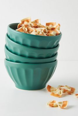 Matte Latte Bowls, Set of 4
