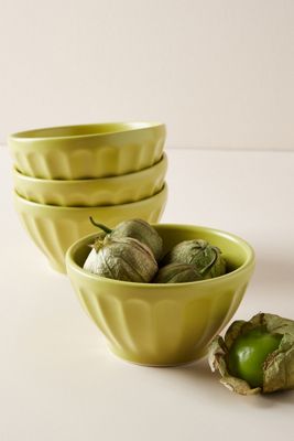 Matte Latte Bowls, Set of 4