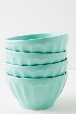 Matte Latte Bowls, Set of 4