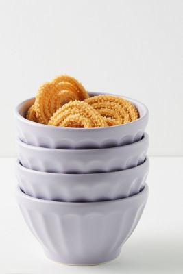 Matte Latte Bowls, Set of 4