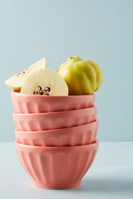 Matte Latte Bowls, Set of 4