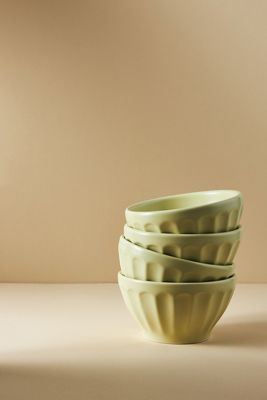 Matte Latte Bowls, Set of 4