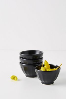 Mini Matte Latte Bowls, Set of 4