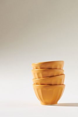 Mini Matte Latte Bowls, Set of 4