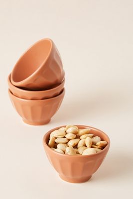 Mini Matte Latte Bowls, Set of 4