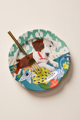 Jay McClellan Studio Bone Appetit Dessert Plate