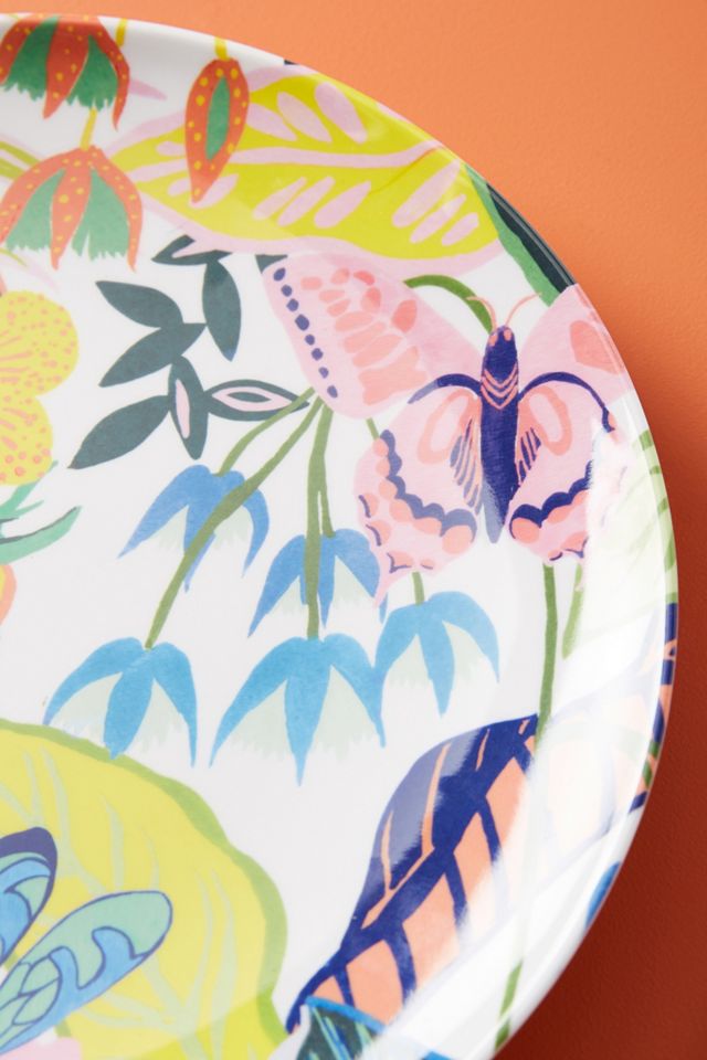 Tropical Melamine Dinner Plate #2