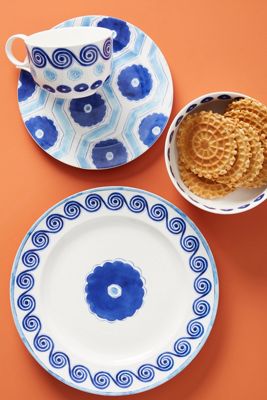 Clover Dinner Plates, Set of 4