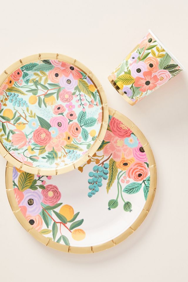 Rifle Paper Co. Party Side Plates, Set of 10 | Anthropologie