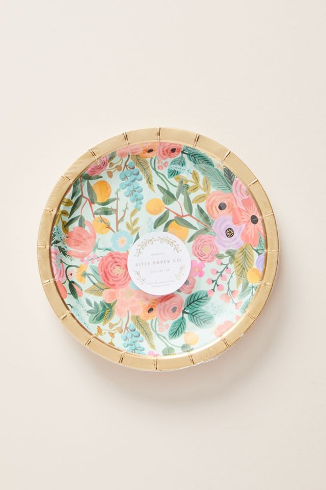 Rifle Paper Co. Party Side Plates, Set of 10 | Anthropologie