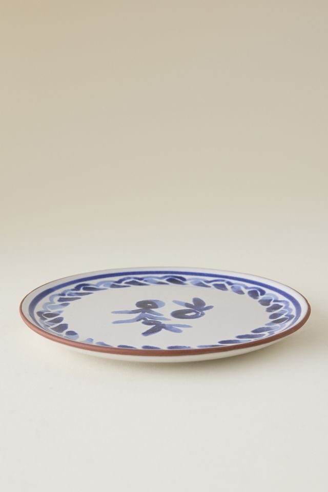 The Mediterranean Dish Glazed Terracotta Mezze Plate #2