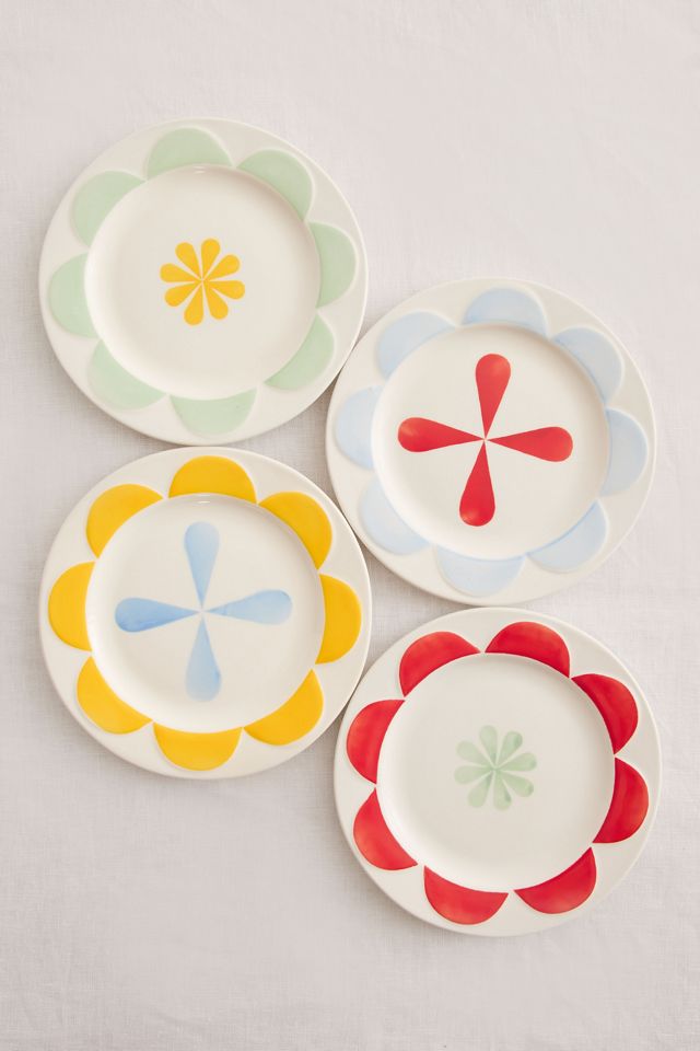 Platos Laterales Folk de &Klevering, Juego de 4 #1