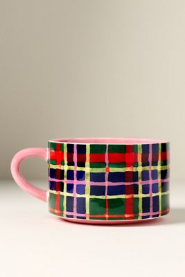 Tazza da Zuppa in Grès Tartan