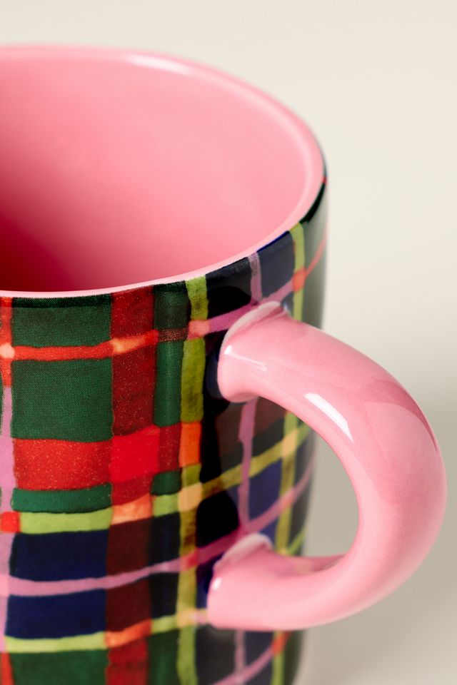 Tartan Stoneware Mug #2