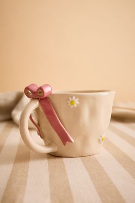 Naetive Studio Stoneware Bow Mug