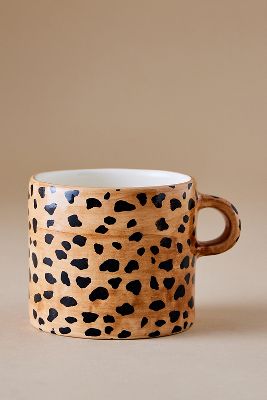 ANNA + NINA ANNA + NINA LEOPARD MUG 