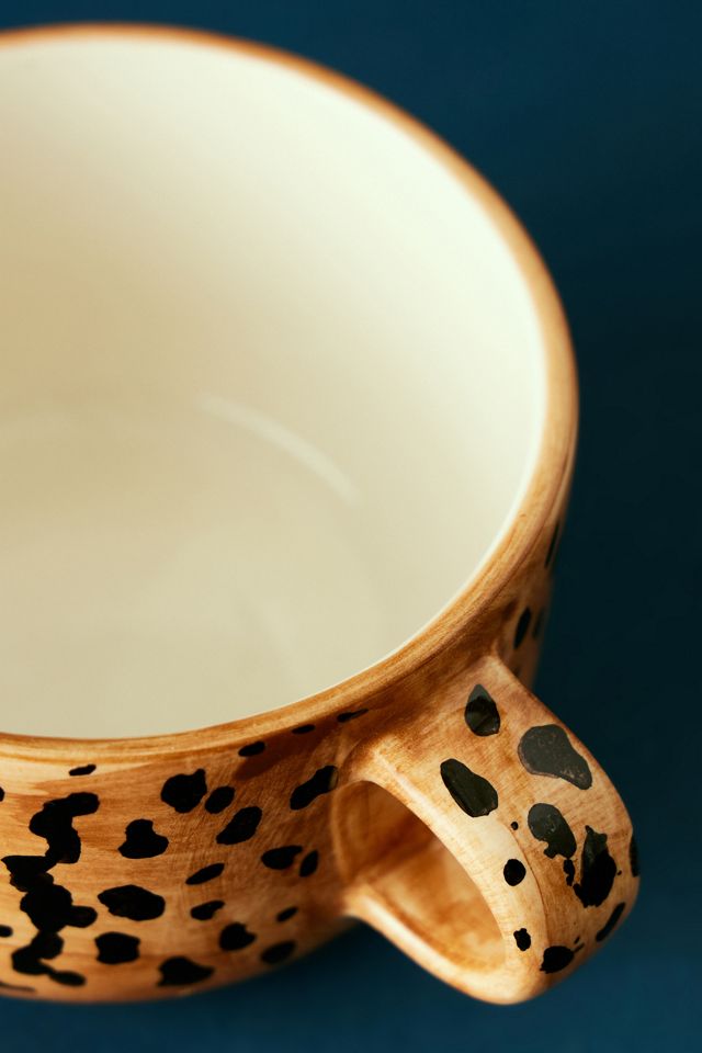 Tazza Cappuccino Leopardata Anna + Nina #1