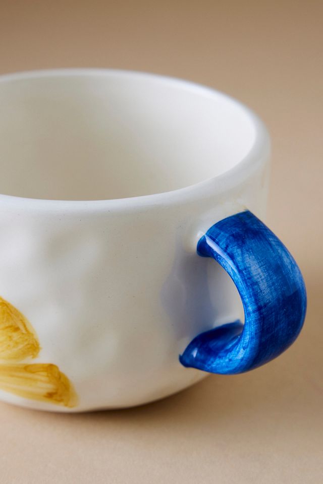 Taza de Cappuccino Croissant Anna + Nina #2