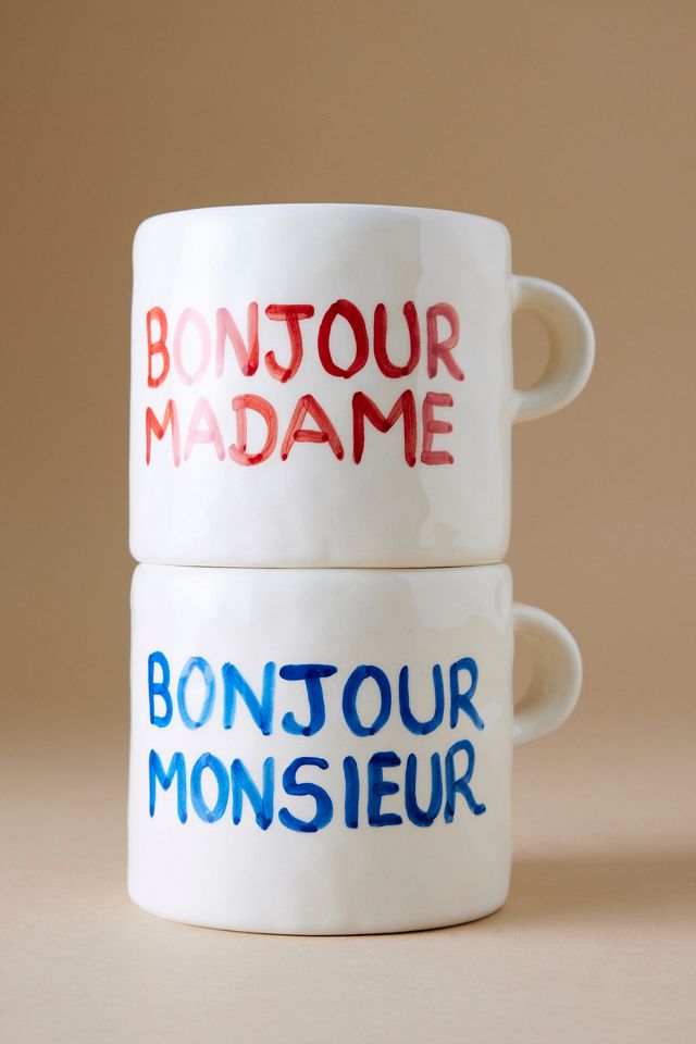 Anna + Nina Bonjour Becher, 2er-Set #1