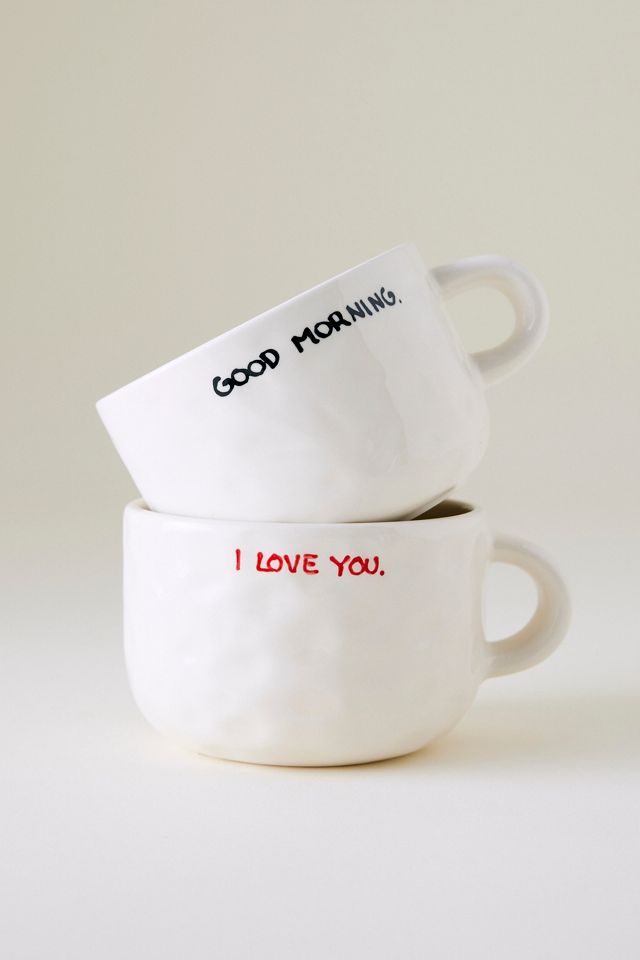 Tasse à Cappuccino Bonjour Anna + Nina #2