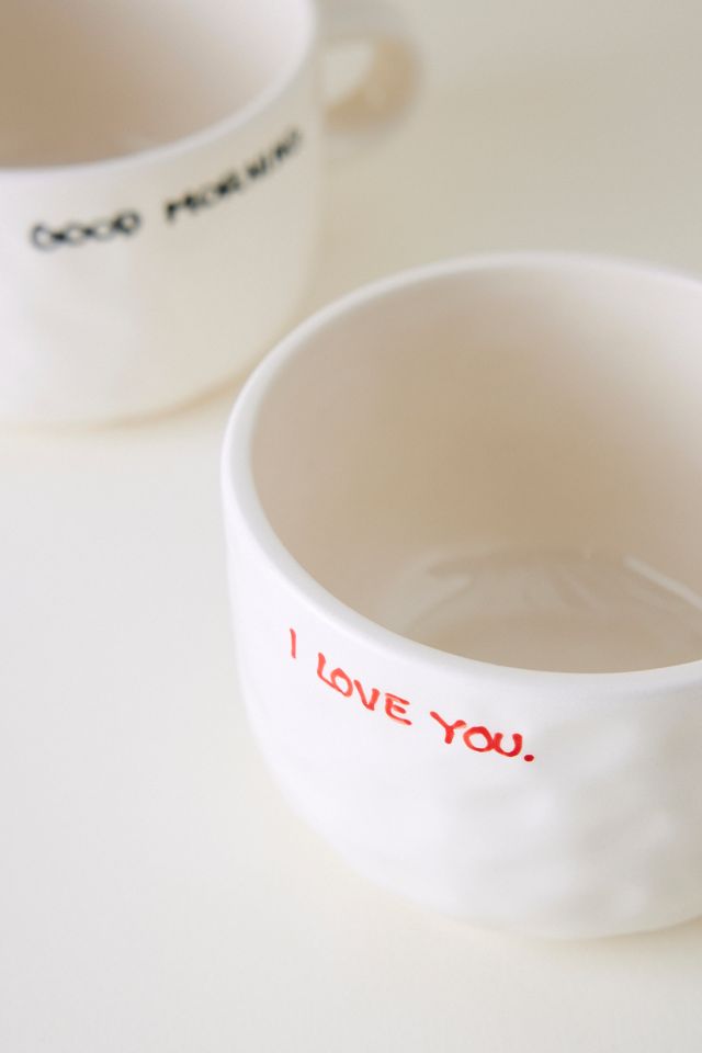 Tazza da Cappuccino Anna + Nina I Love You #2