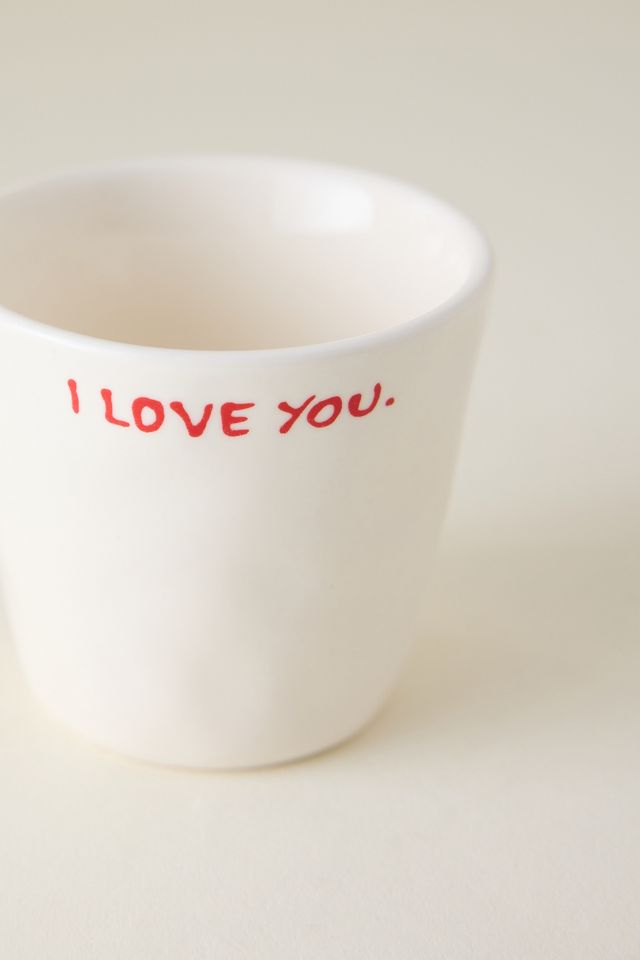 Anna + Nina I Love You Espresso Cup #2