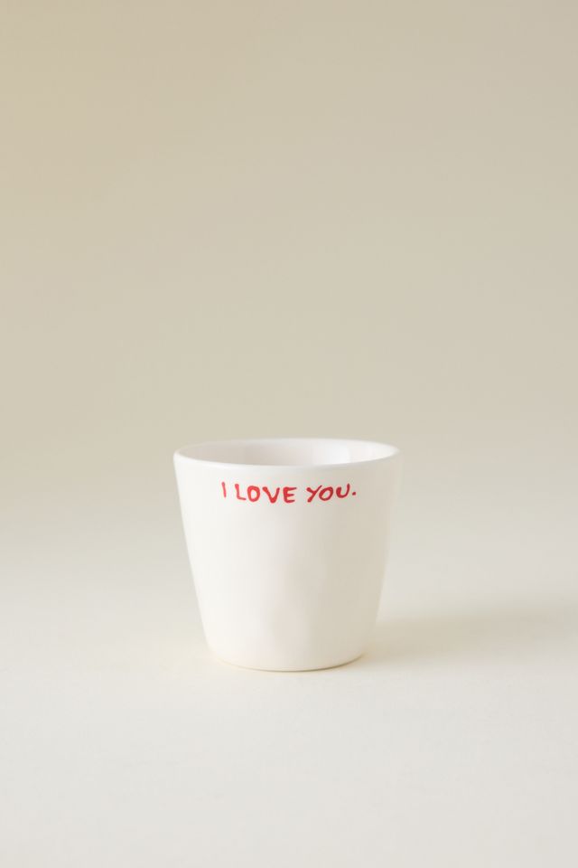 Anna + Nina I Love You Espresso Cup #1