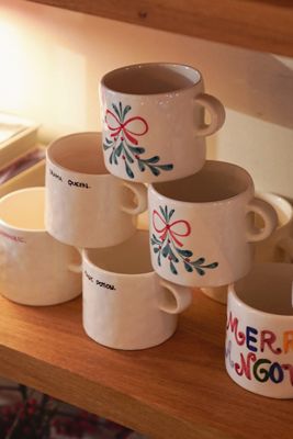 Anna + Nina Mistletoe Mug