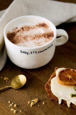 Anna + Nina Baby, It's Cold Outside Cappuccino Mug