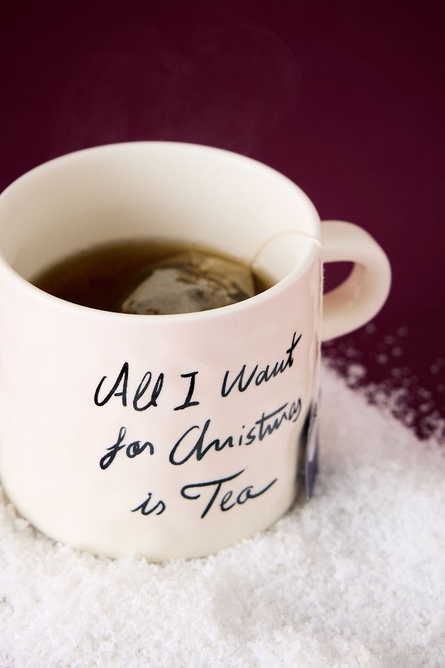 Anna + Nina All I Want for Christmas is Tea Mug | Anthropologie UK