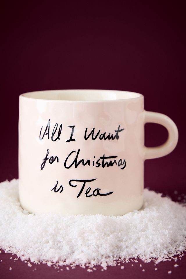 Anna + Nina All I Want for Christmas is Tea Mug | Anthropologie UK