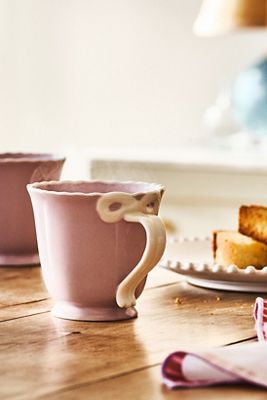 Tazza in Gres Benedita con Fiocco