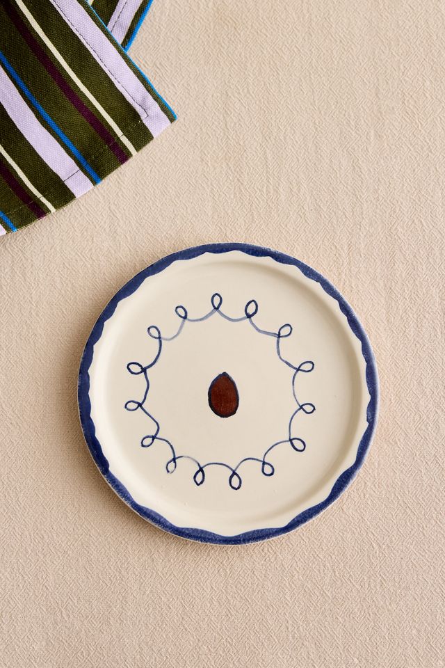 Piattino a Spirale Damson Madder #1