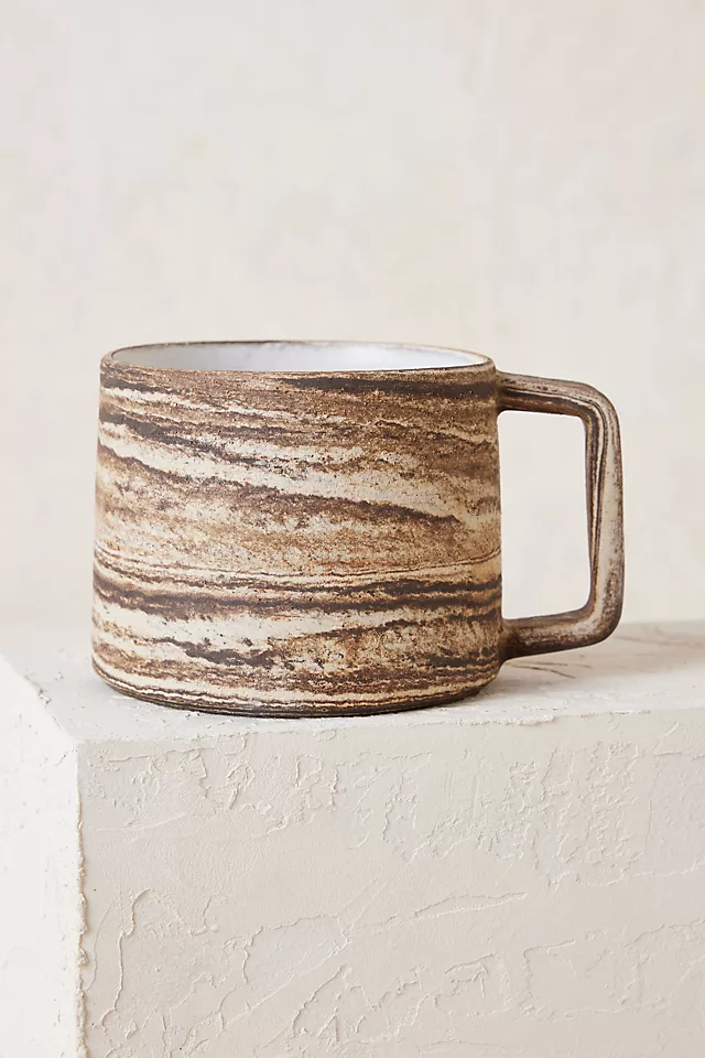 anthropologie.com | Stick Ceramics Marbled Mug