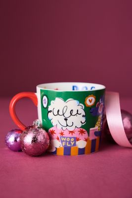 Mug de Noël en porcelaine Eleanor Bowmer